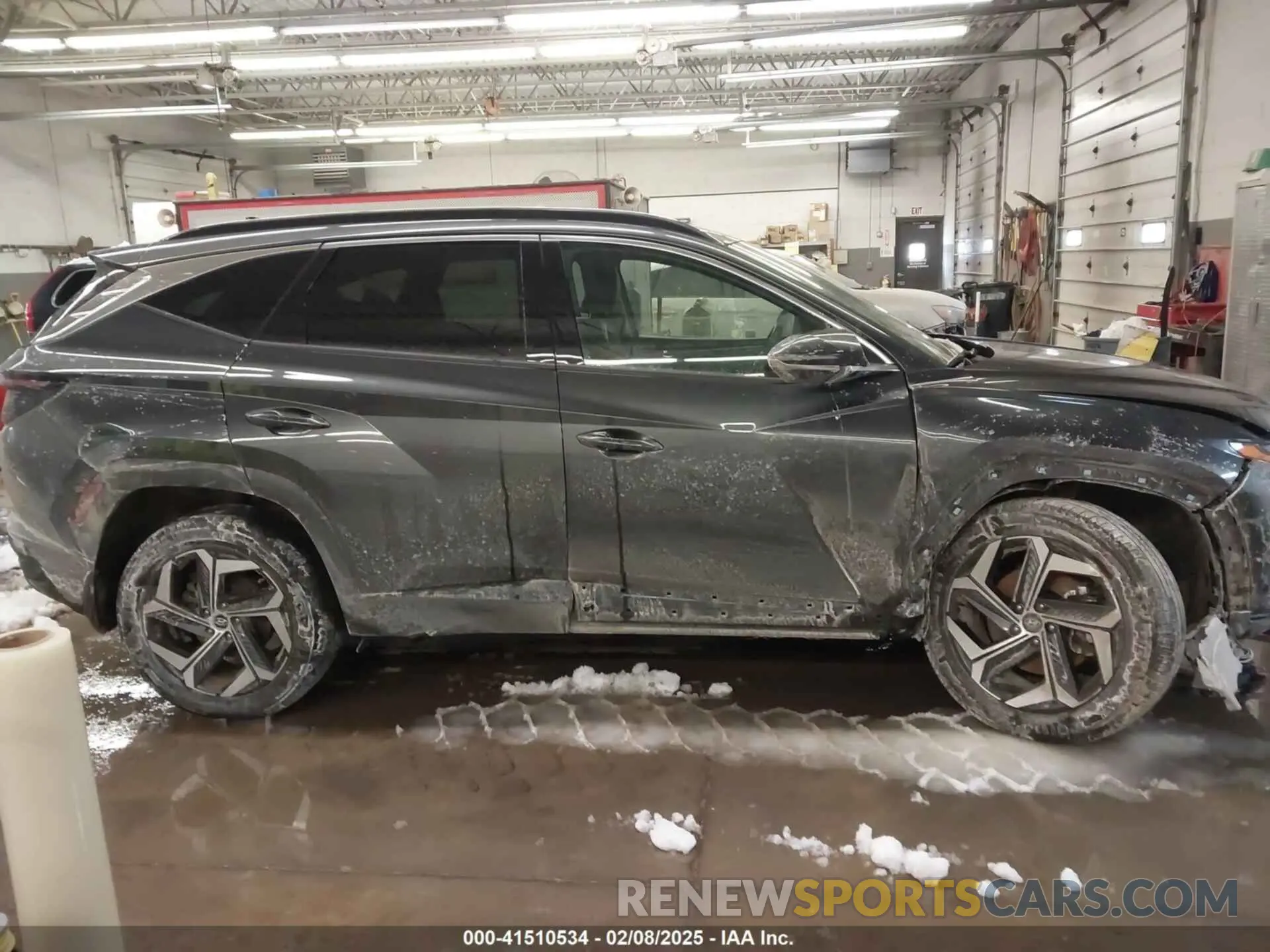 13 fotografías del automóvil dañado 5NMJECDEXRH363142 HYUNDAI TUCSON 2024