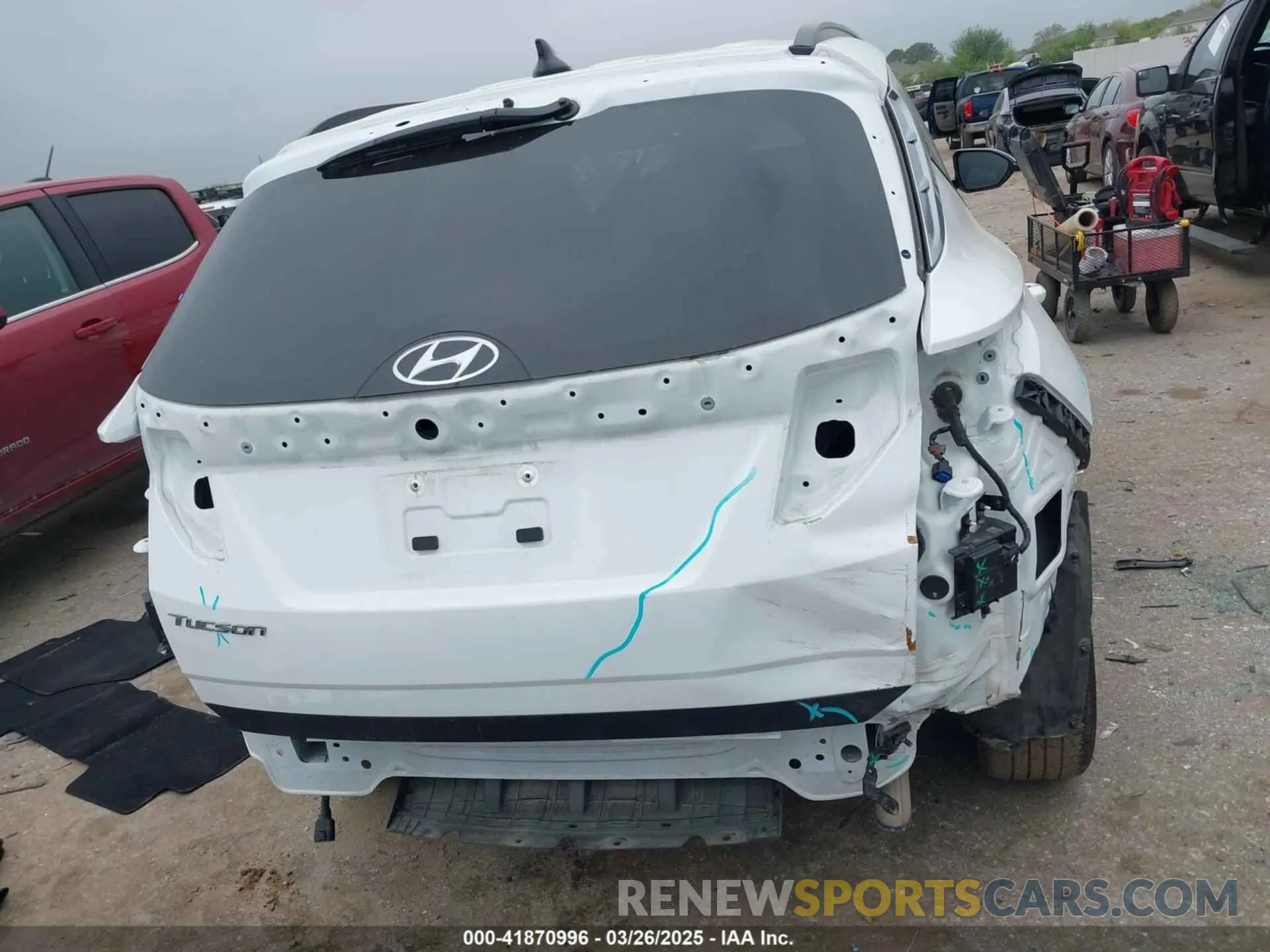 16 fotografías del automóvil dañado 5NMJF3DE0RH366547 HYUNDAI TUCSON 2024