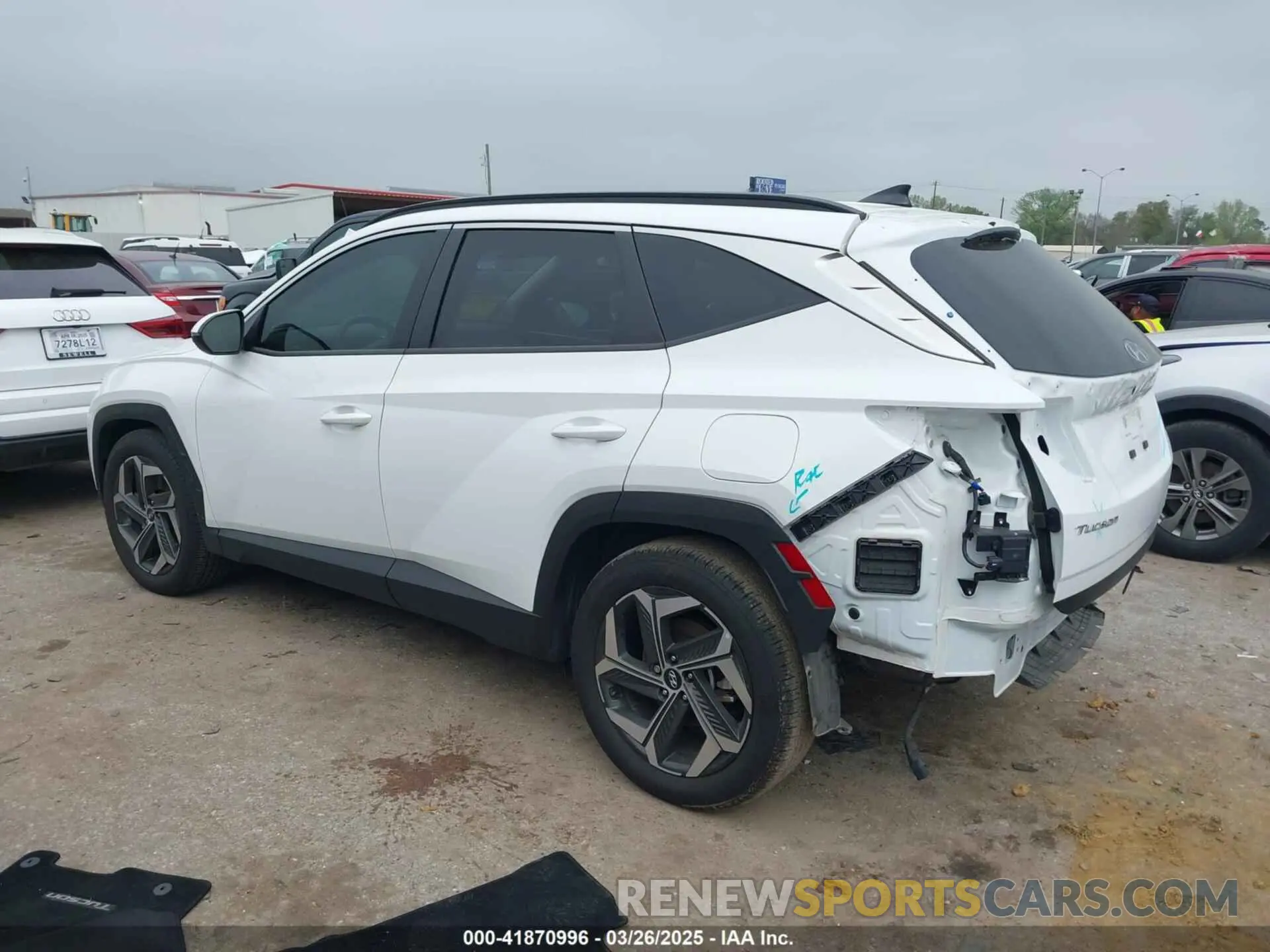 3 fotografías del automóvil dañado 5NMJF3DE0RH366547 HYUNDAI TUCSON 2024