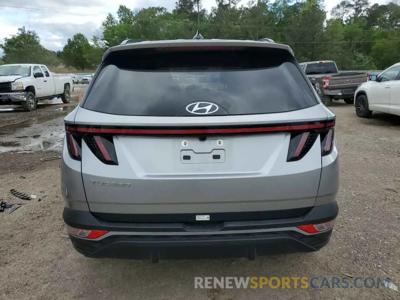 6 fotografías del automóvil dañado 5NMJF3DE1RH388542 HYUNDAI TUCSON 2024