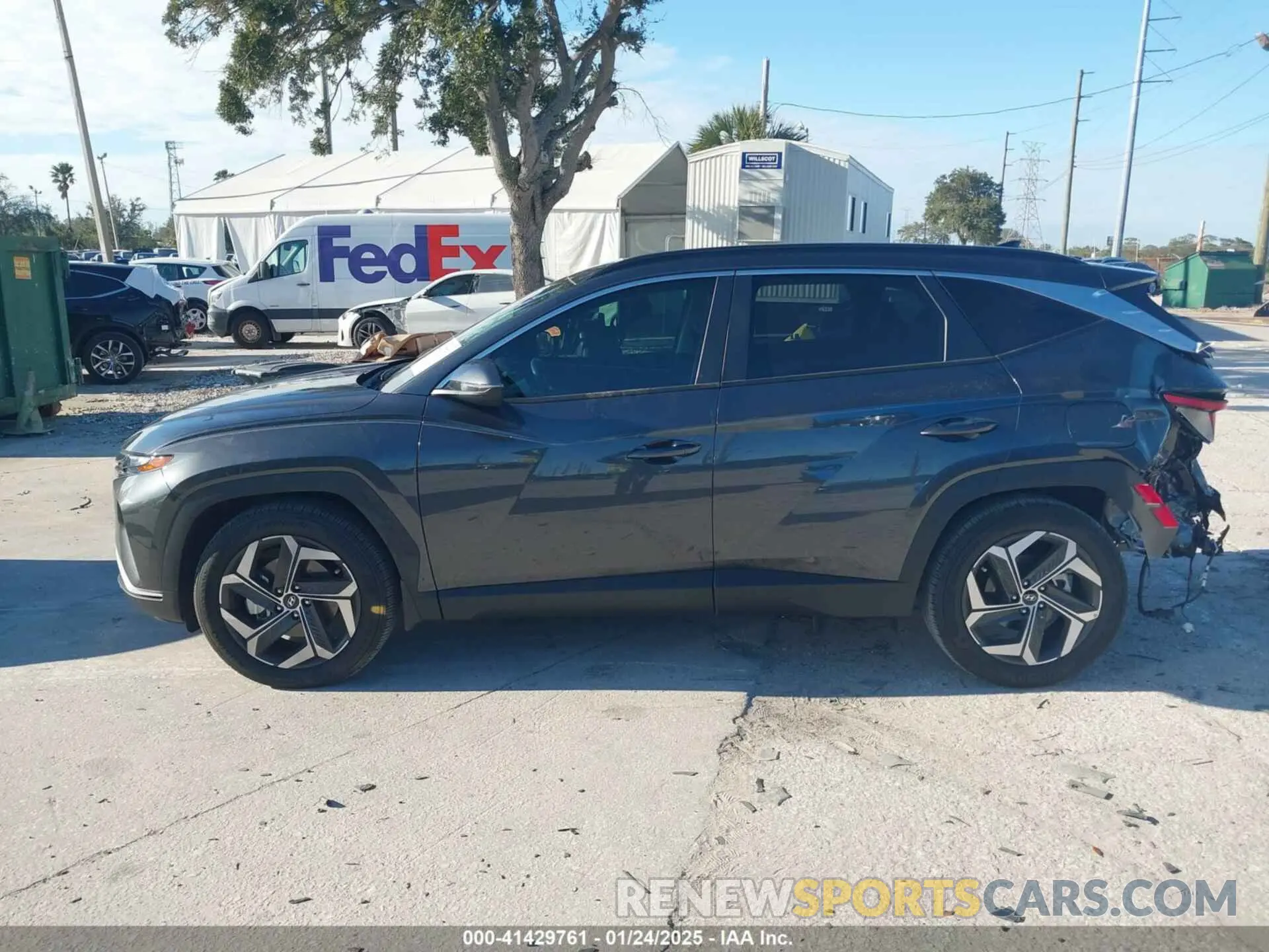 14 fotografías del automóvil dañado 5NMJF3DE2RH337647 HYUNDAI TUCSON 2024