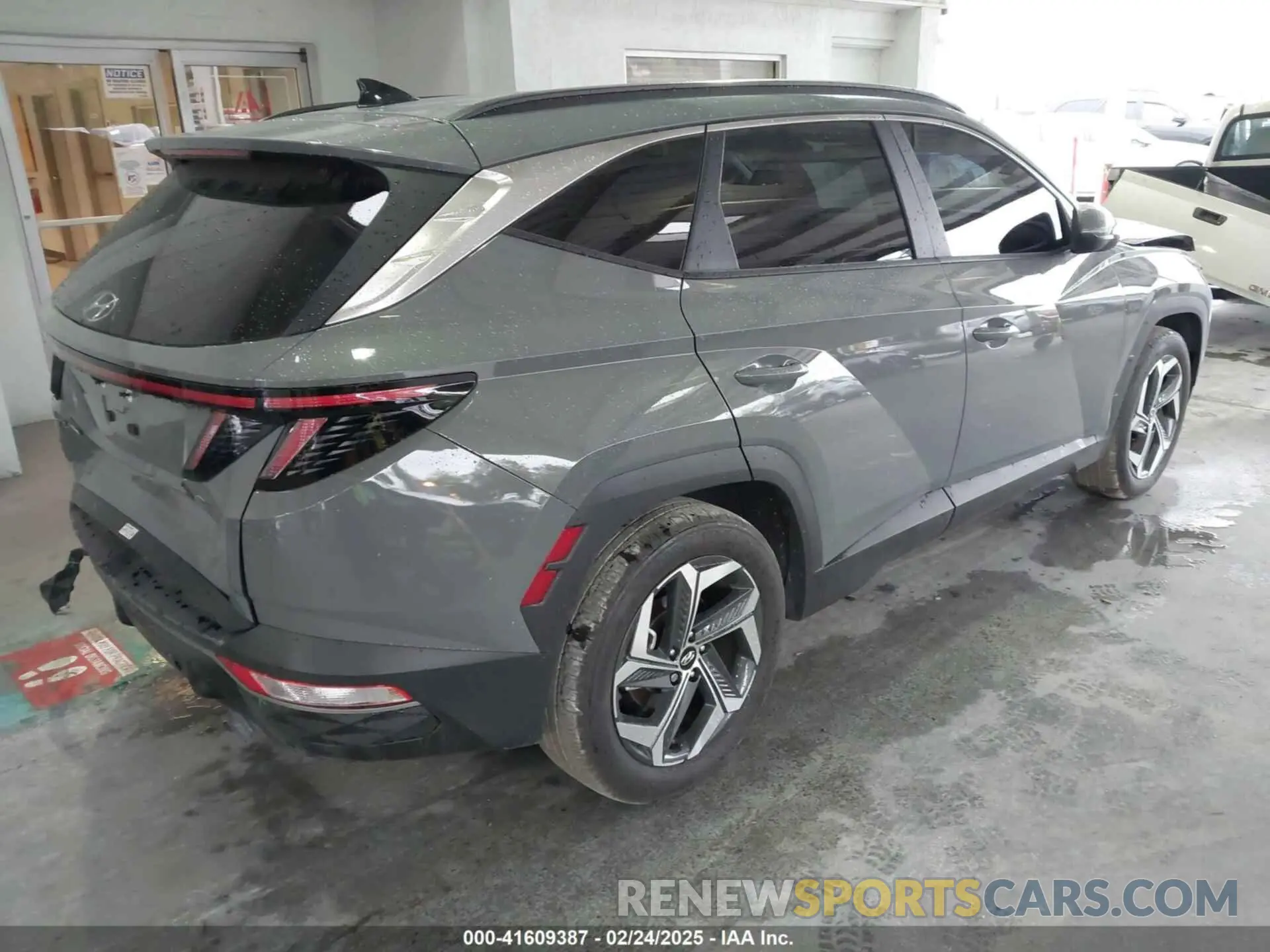 4 fotografías del automóvil dañado 5NMJF3DE2RH393359 HYUNDAI TUCSON 2024