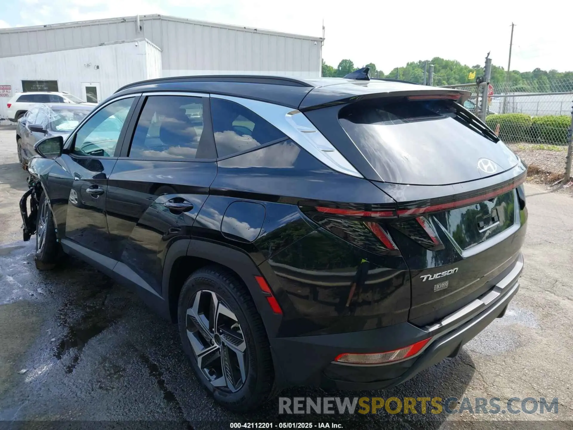 3 fotografías del automóvil dañado 5NMJF3DE3RH329959 HYUNDAI TUCSON 2024
