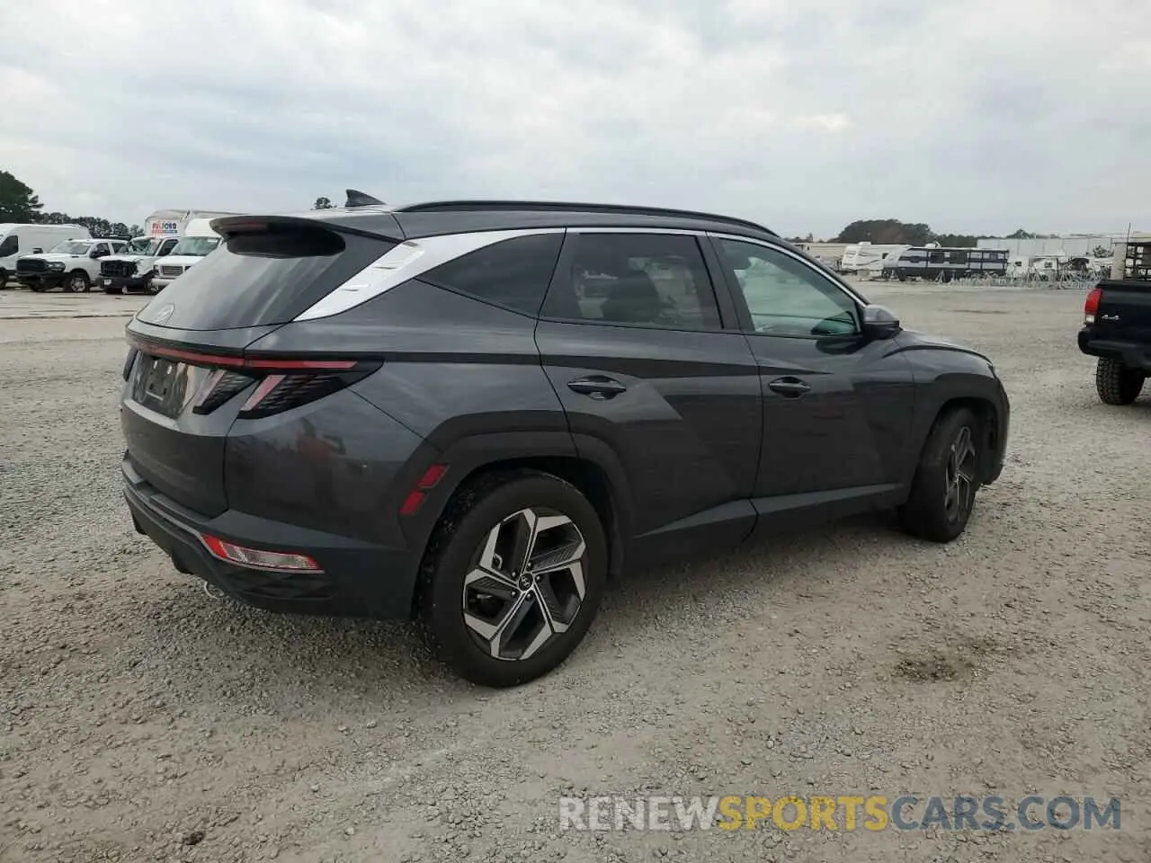 3 fotografías del automóvil dañado 5NMJF3DE5RH327968 HYUNDAI TUCSON 2024
