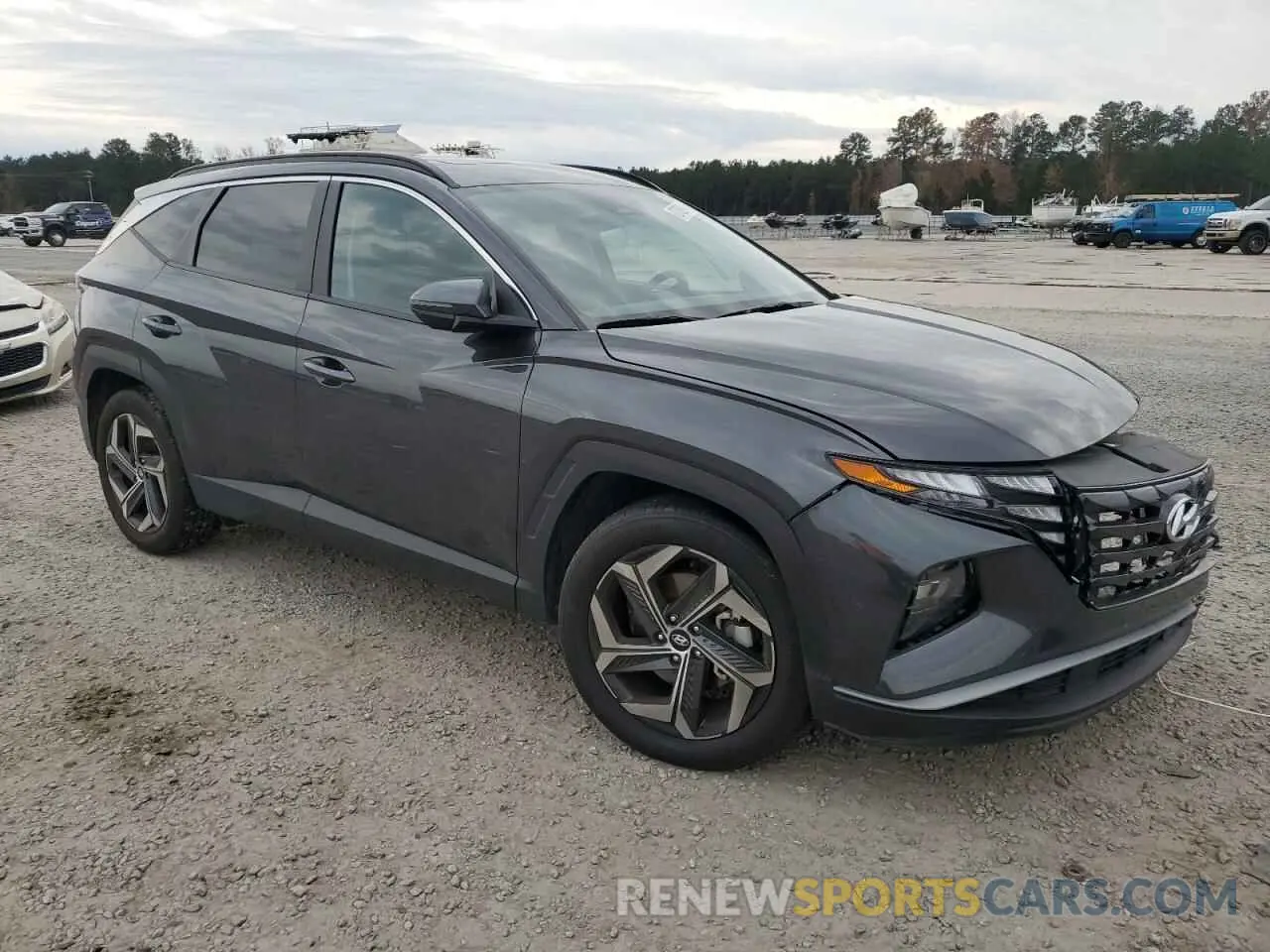4 fotografías del automóvil dañado 5NMJF3DE5RH327968 HYUNDAI TUCSON 2024