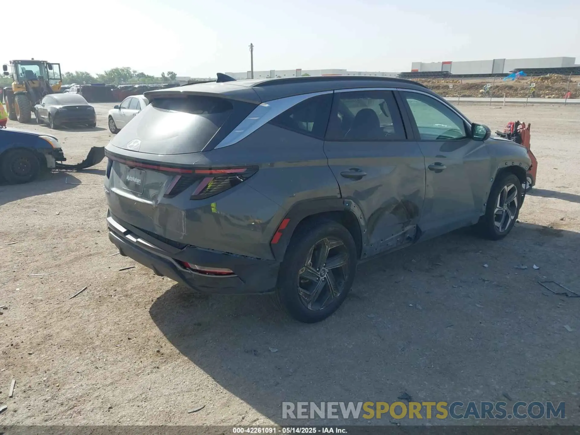 4 fotografías del automóvil dañado 5NMJF3DE5RH438634 HYUNDAI TUCSON 2024