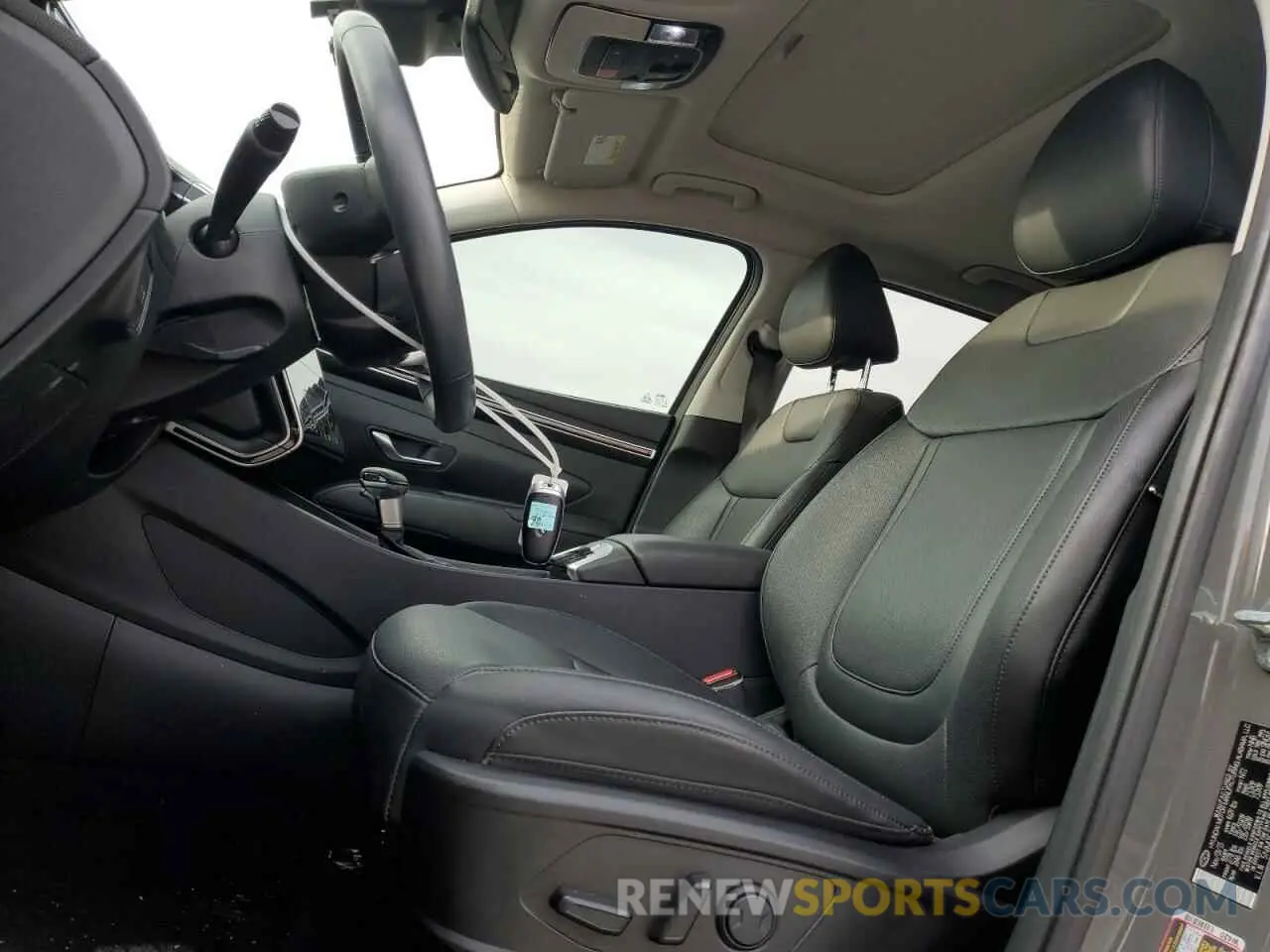 7 fotografías del automóvil dañado 5NMJF3DE6RH346514 HYUNDAI TUCSON 2024