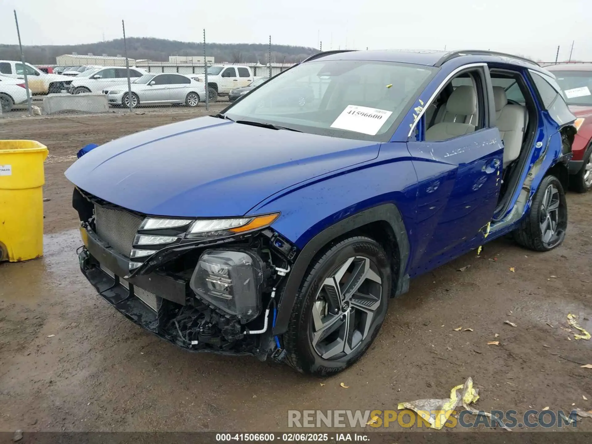 2 fotografías del automóvil dañado 5NMJF3DE7RH301663 HYUNDAI TUCSON 2024