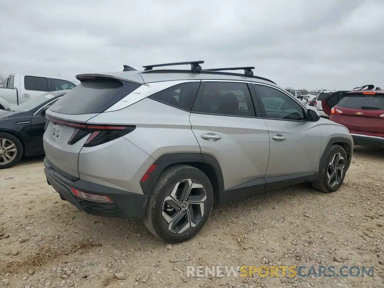 3 fotografías del automóvil dañado 5NMJF3DE7RH338745 HYUNDAI TUCSON 2024