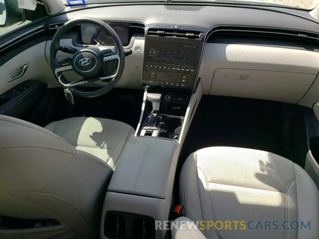 8 fotografías del automóvil dañado 5NMJF3DE7RH373110 HYUNDAI TUCSON 2024