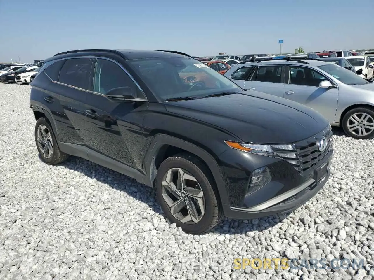 4 fotografías del automóvil dañado 5NMJFCDE0RH297150 HYUNDAI TUCSON 2024