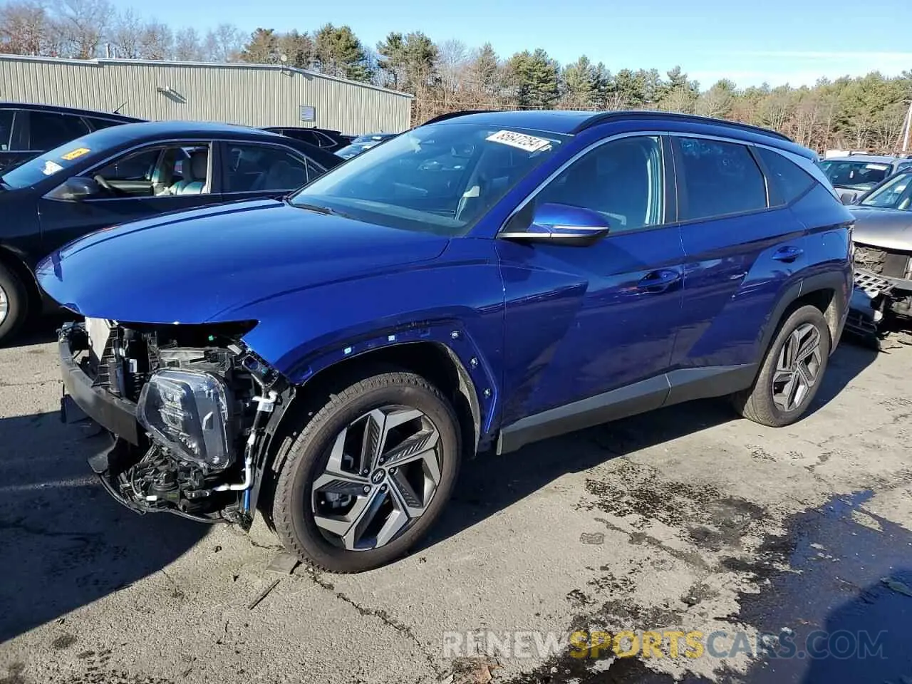 1 fotografías del automóvil dañado 5NMJFCDE0RH364393 HYUNDAI TUCSON 2024