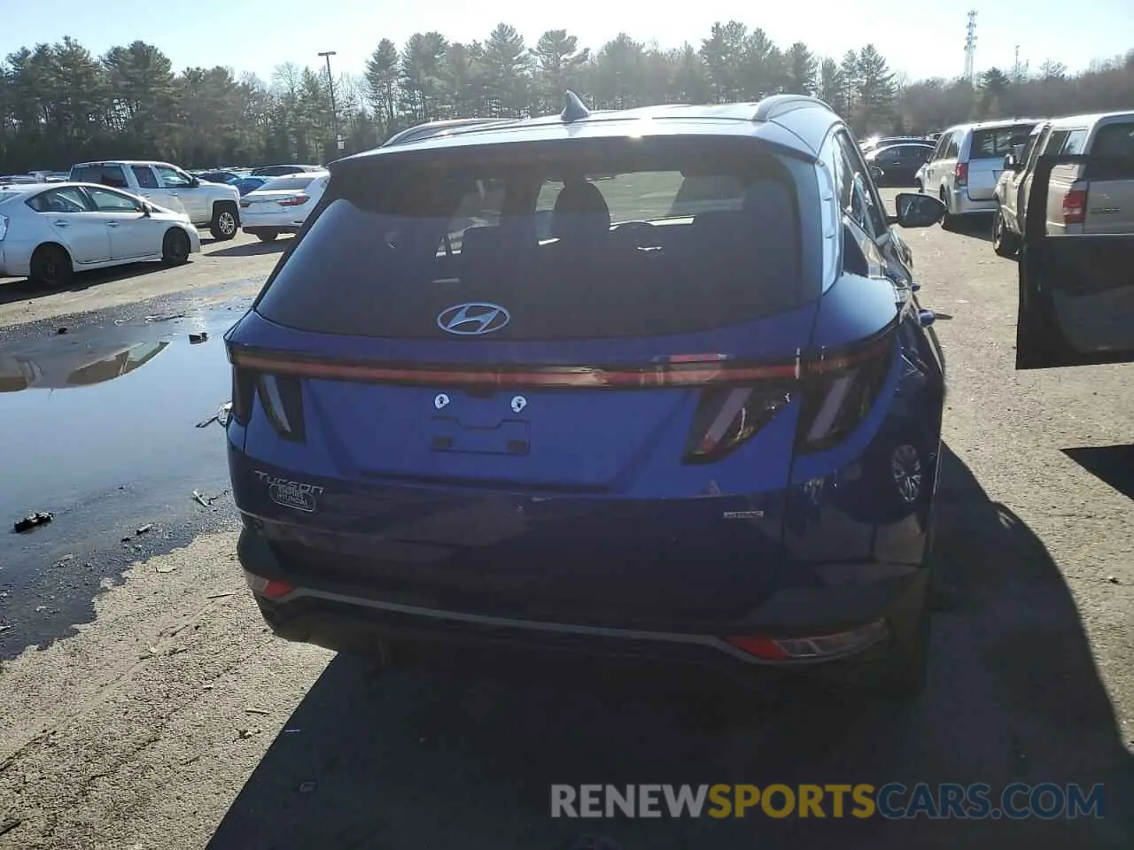 6 fotografías del automóvil dañado 5NMJFCDE0RH364393 HYUNDAI TUCSON 2024