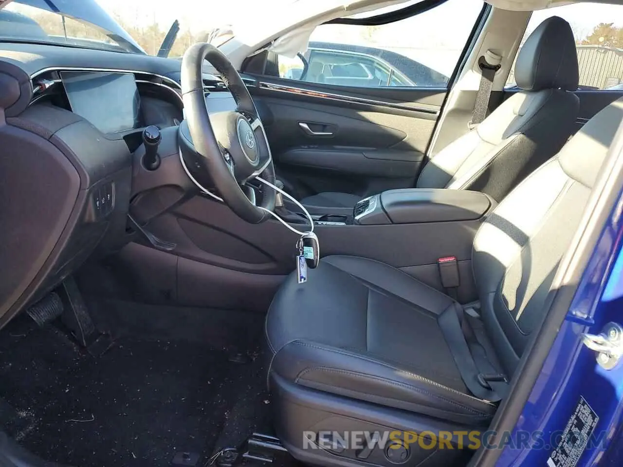 7 fotografías del automóvil dañado 5NMJFCDE0RH364393 HYUNDAI TUCSON 2024