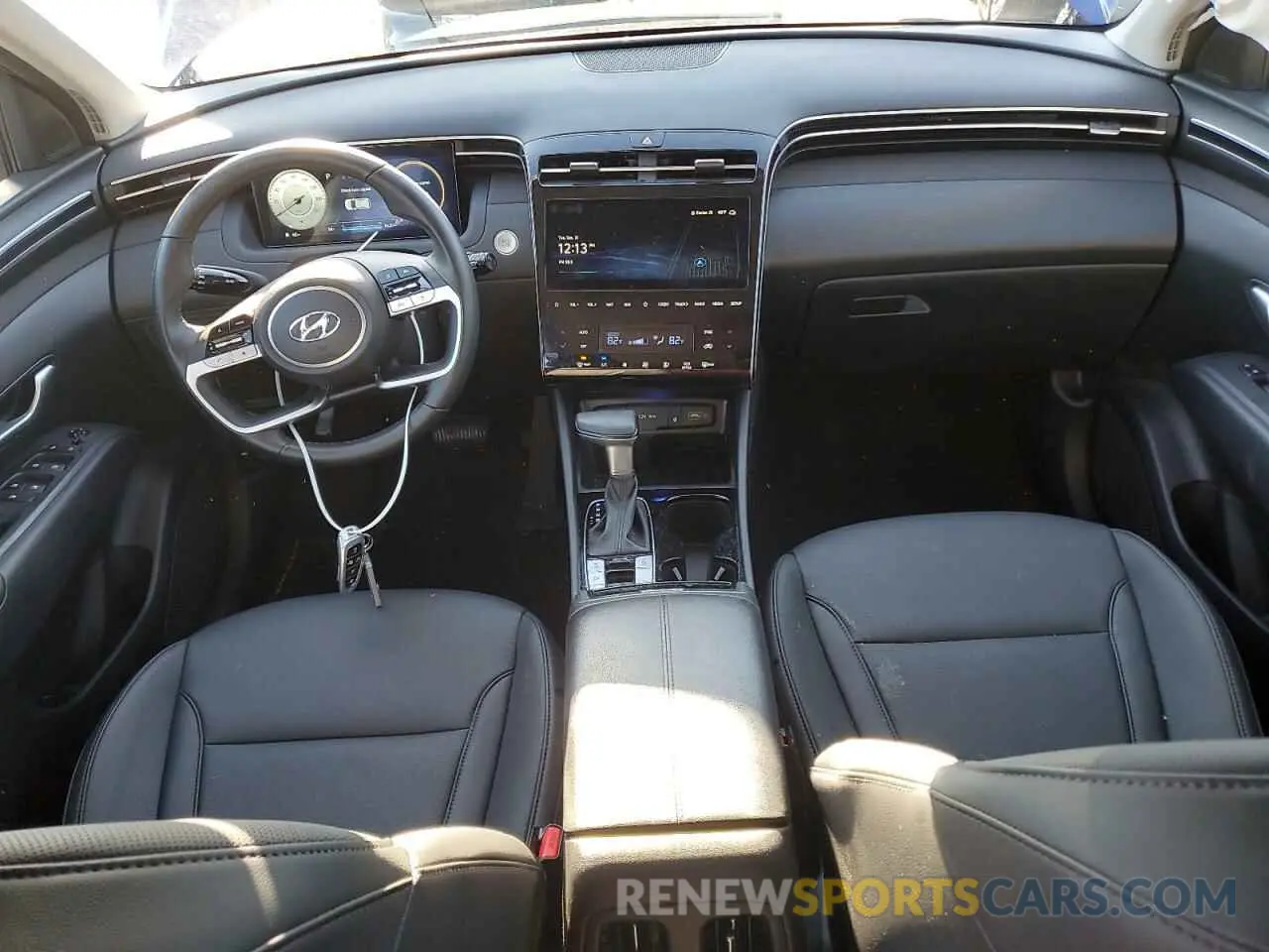 8 fotografías del automóvil dañado 5NMJFCDE0RH364393 HYUNDAI TUCSON 2024