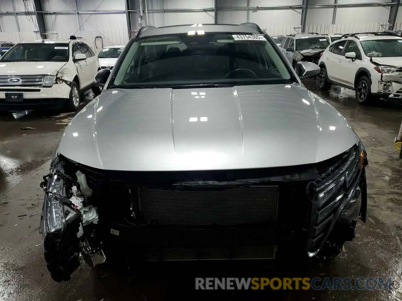 5 fotografías del automóvil dañado 5NMJFCDE1RH375659 HYUNDAI TUCSON 2024
