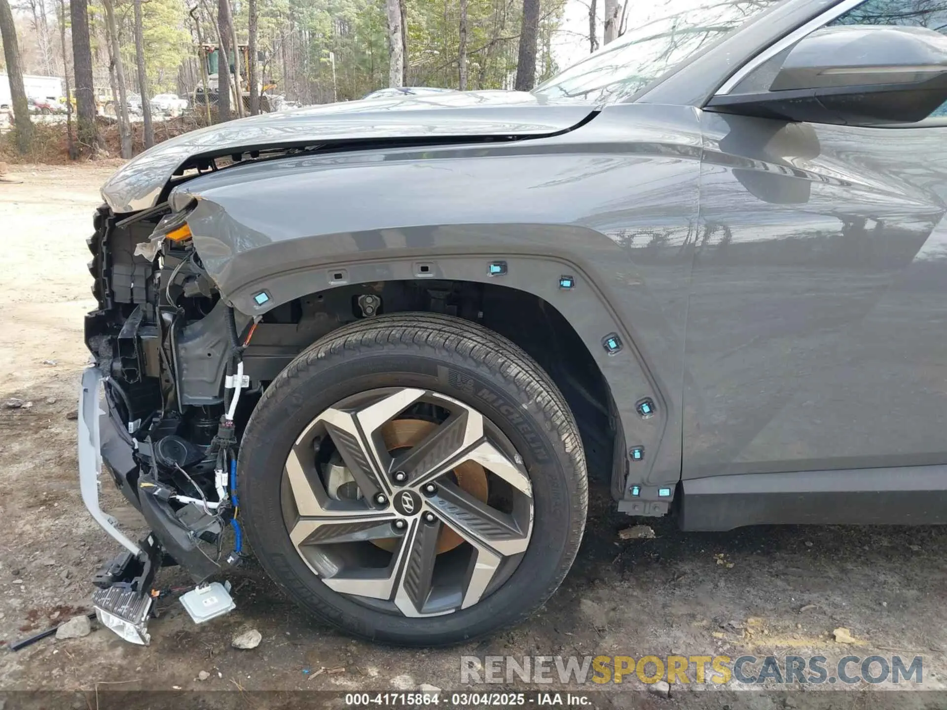 17 fotografías del automóvil dañado 5NMJFCDE2RH414663 HYUNDAI TUCSON 2024