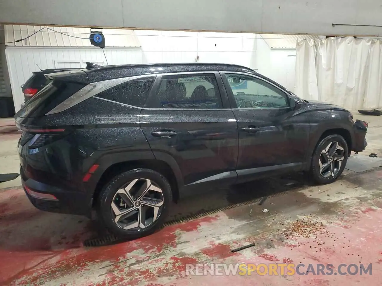 3 fotografías del automóvil dañado 5NMJFCDE3RH350634 HYUNDAI TUCSON 2024