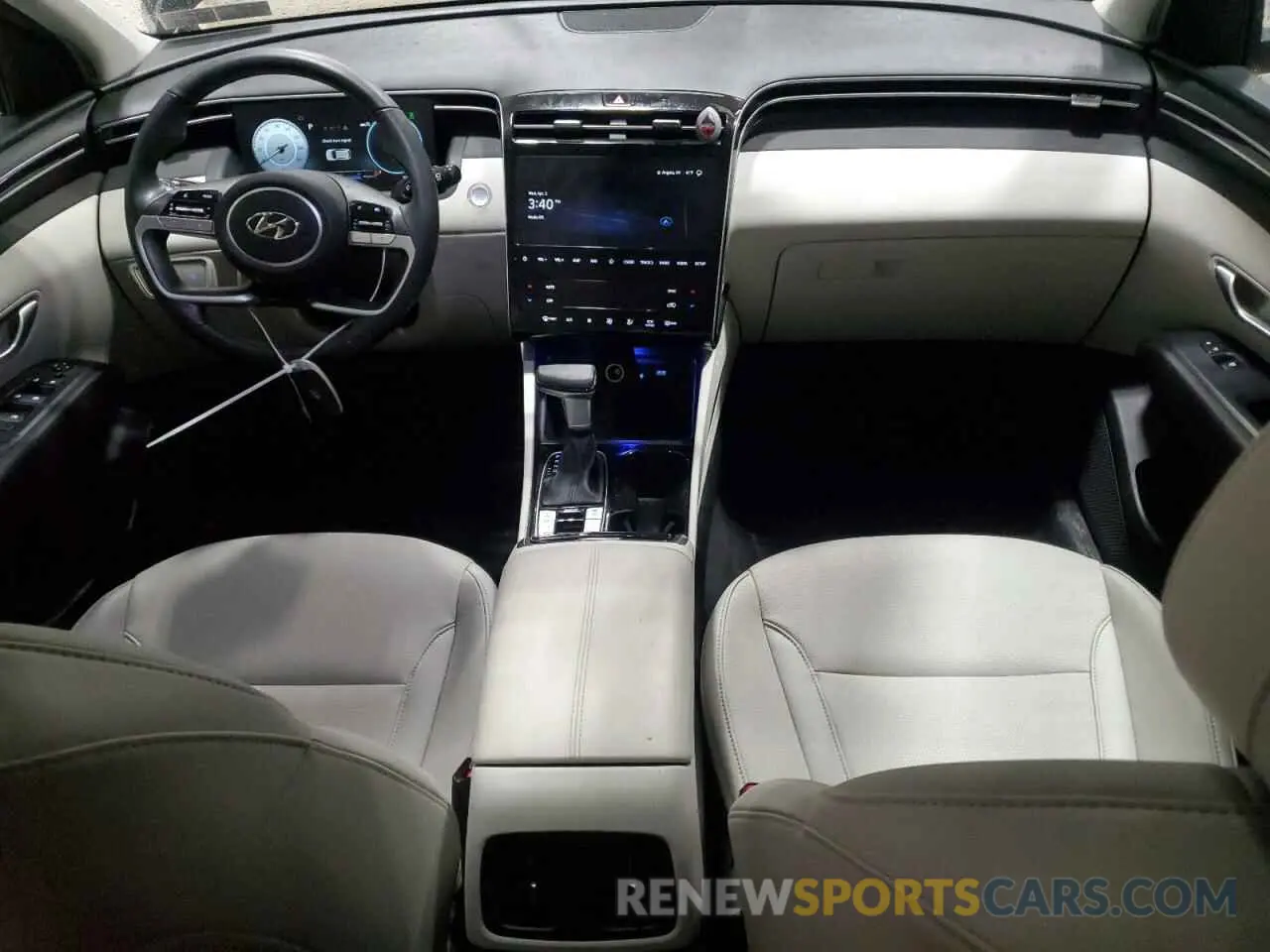 8 fotografías del automóvil dañado 5NMJFCDE3RH350634 HYUNDAI TUCSON 2024