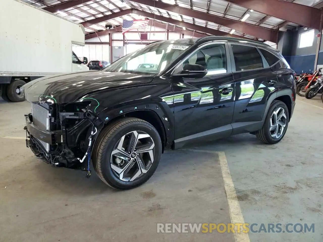 1 fotografías del automóvil dañado 5NMJFCDE3RH378899 HYUNDAI TUCSON 2024