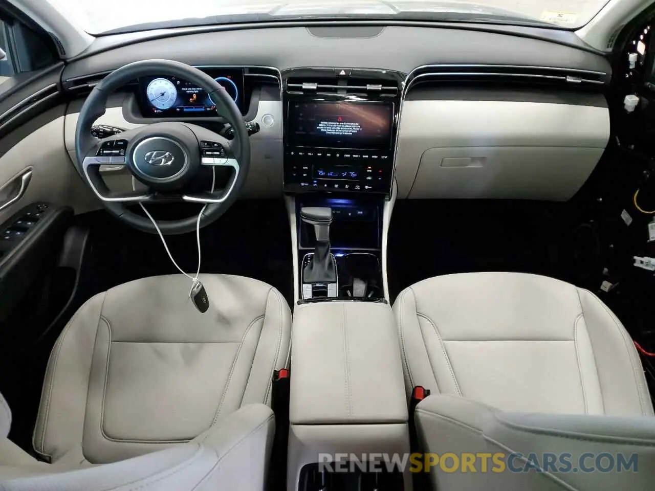 8 fotografías del automóvil dañado 5NMJFCDE3RH378899 HYUNDAI TUCSON 2024