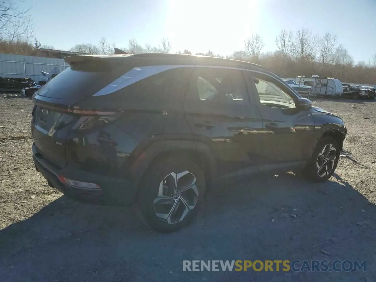 3 fotografías del automóvil dañado 5NMJFCDE5RH311589 HYUNDAI TUCSON 2024