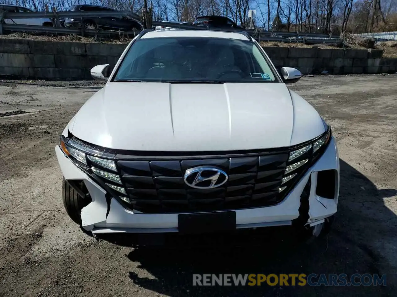 5 fotografías del automóvil dañado 5NMJFCDE5RH322026 HYUNDAI TUCSON 2024