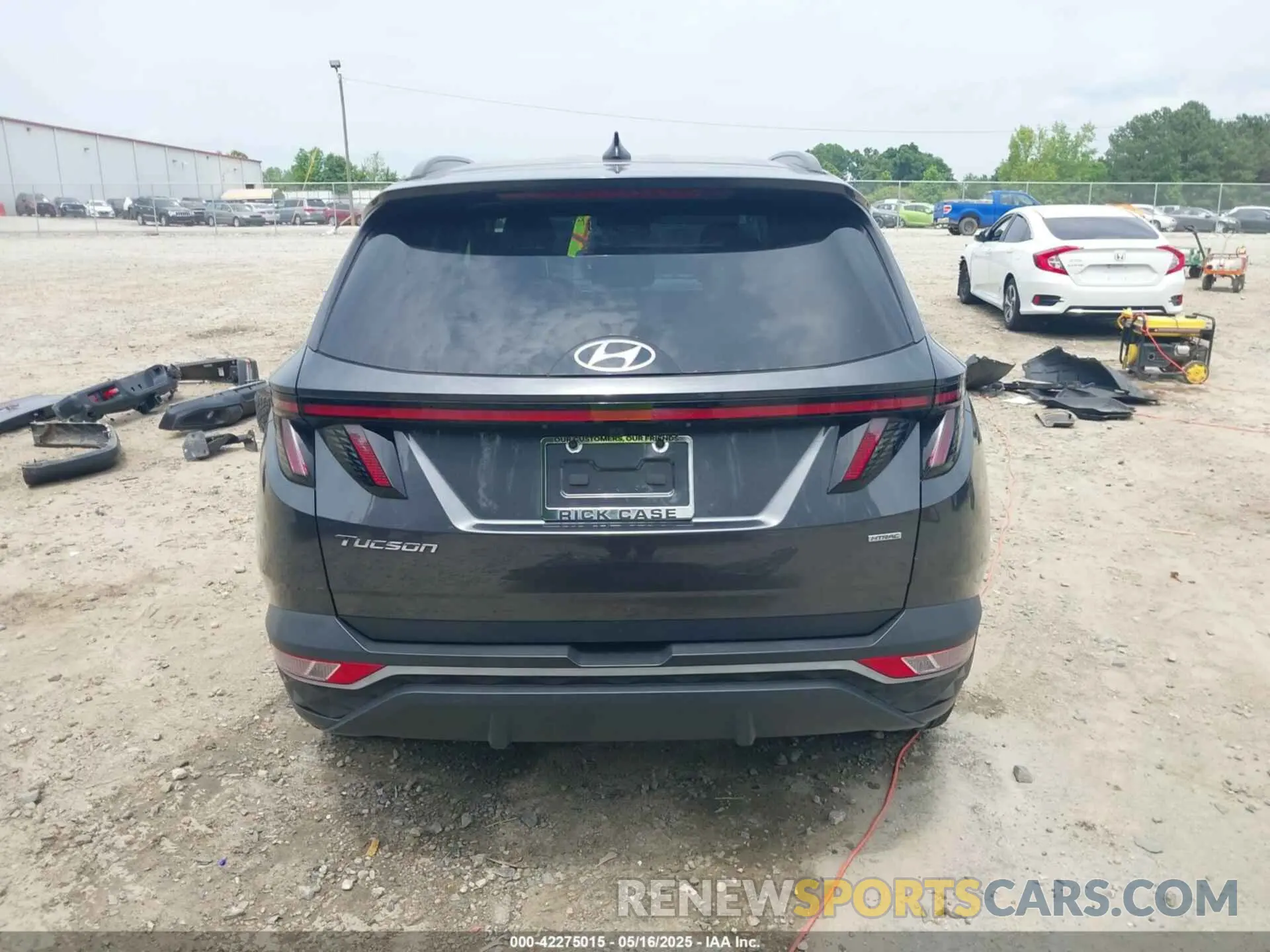 17 fotografías del automóvil dañado 5NMJFCDE6RH296827 HYUNDAI TUCSON 2024