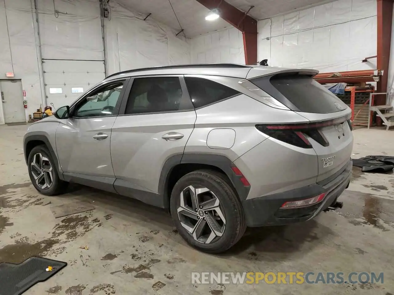 2 fotografías del automóvil dañado 5NMJFCDE6RH430218 HYUNDAI TUCSON 2024