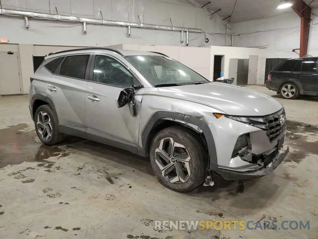 4 fotografías del automóvil dañado 5NMJFCDE6RH430218 HYUNDAI TUCSON 2024