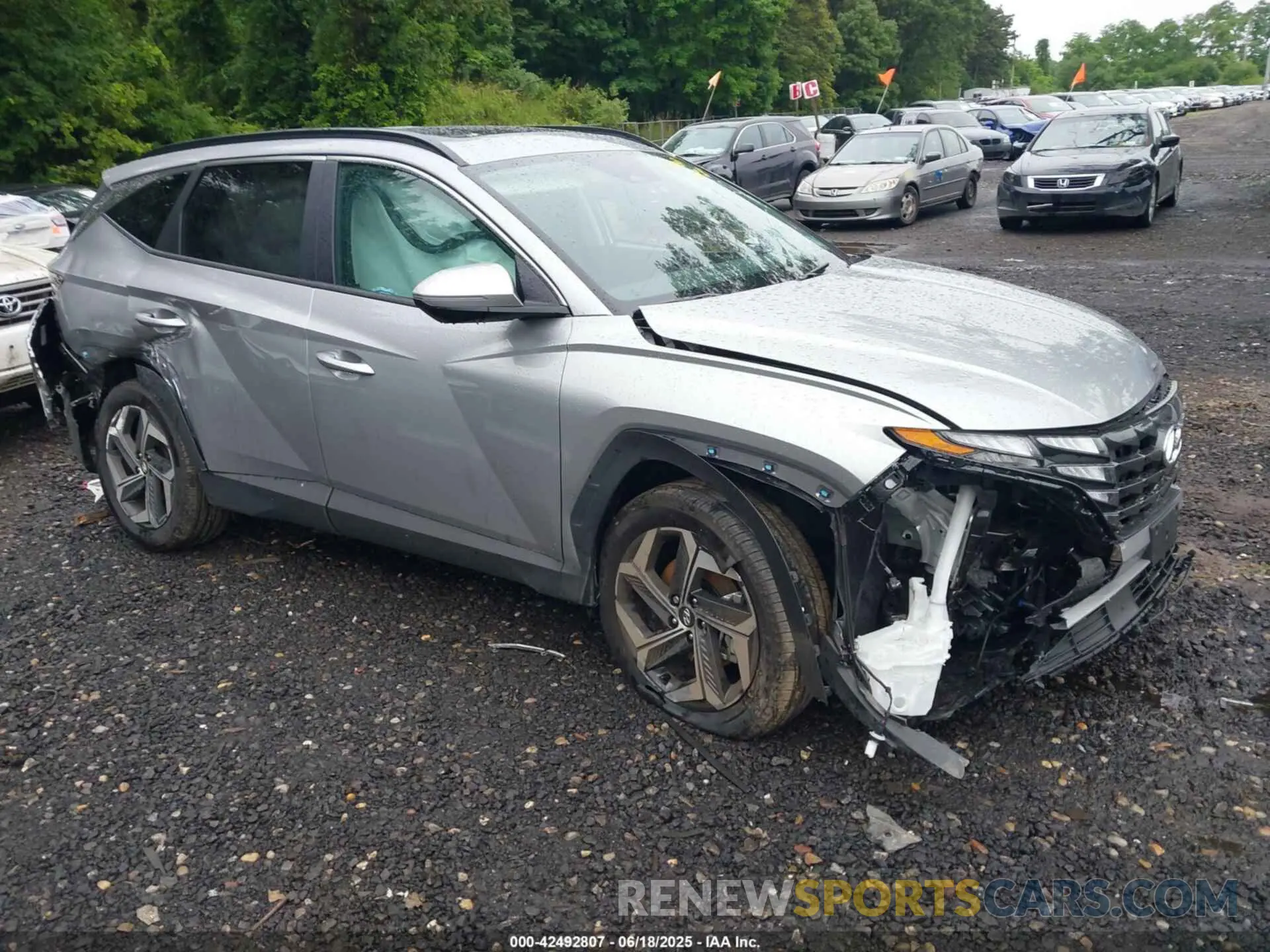 1 fotografías del automóvil dañado 5NMJFCDE8RH389669 HYUNDAI TUCSON 2024