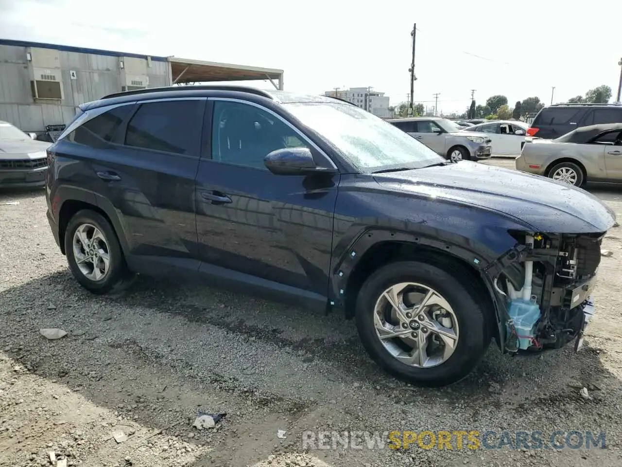 4 fotografías del automóvil dañado KM8JB3DE1RU272211 HYUNDAI TUCSON 2024