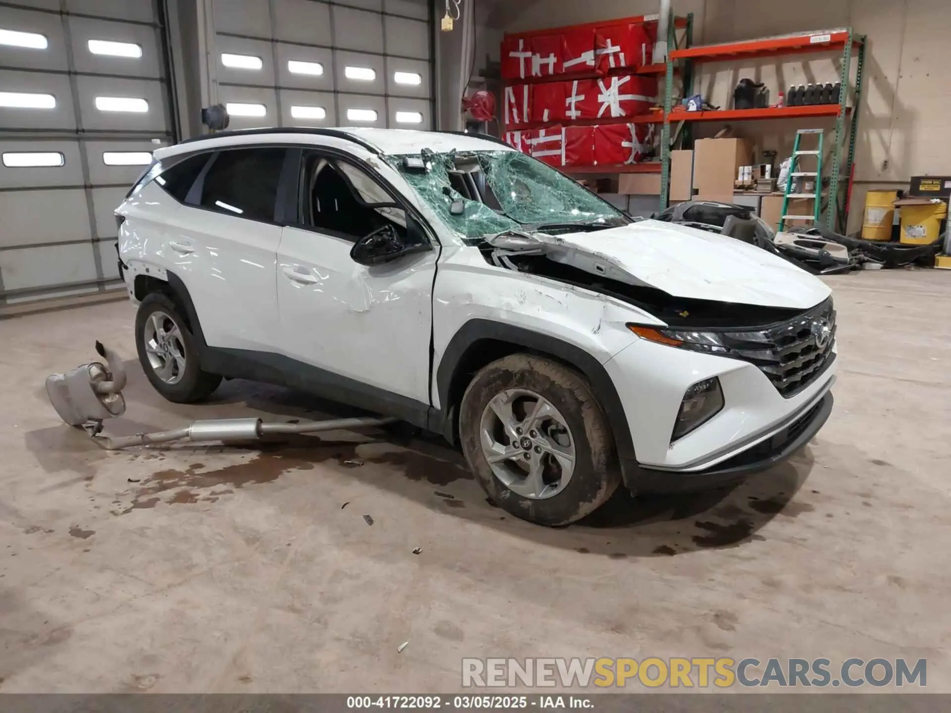 1 fotografías del automóvil dañado KM8JB3DE5RU290727 HYUNDAI TUCSON 2024