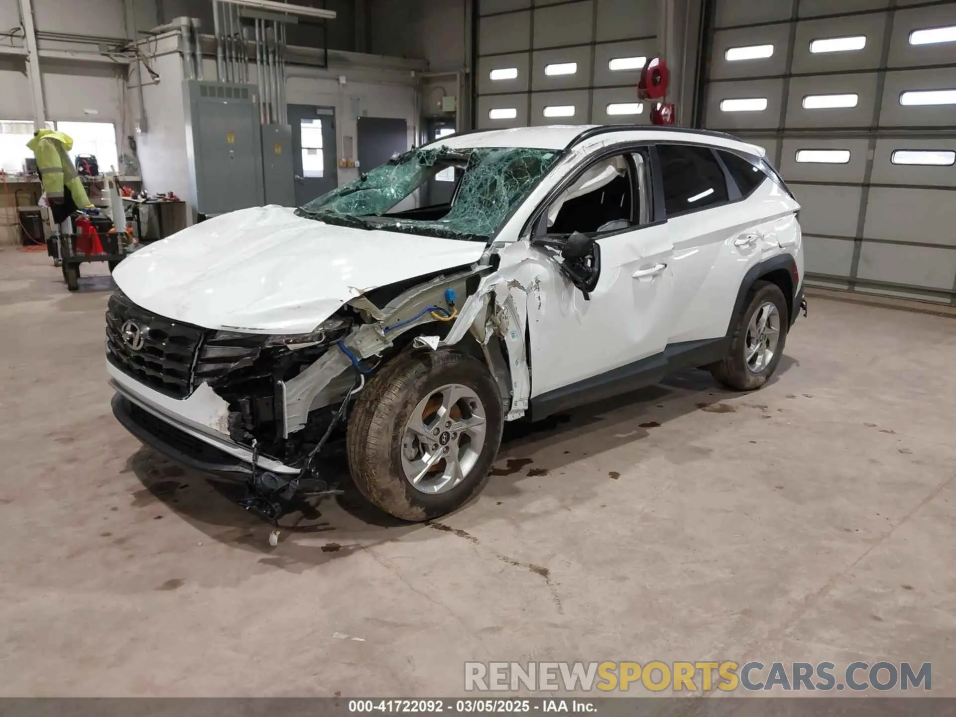 2 fotografías del automóvil dañado KM8JB3DE5RU290727 HYUNDAI TUCSON 2024