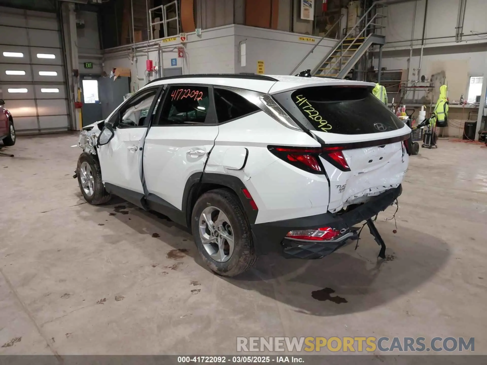 3 fotografías del automóvil dañado KM8JB3DE5RU290727 HYUNDAI TUCSON 2024
