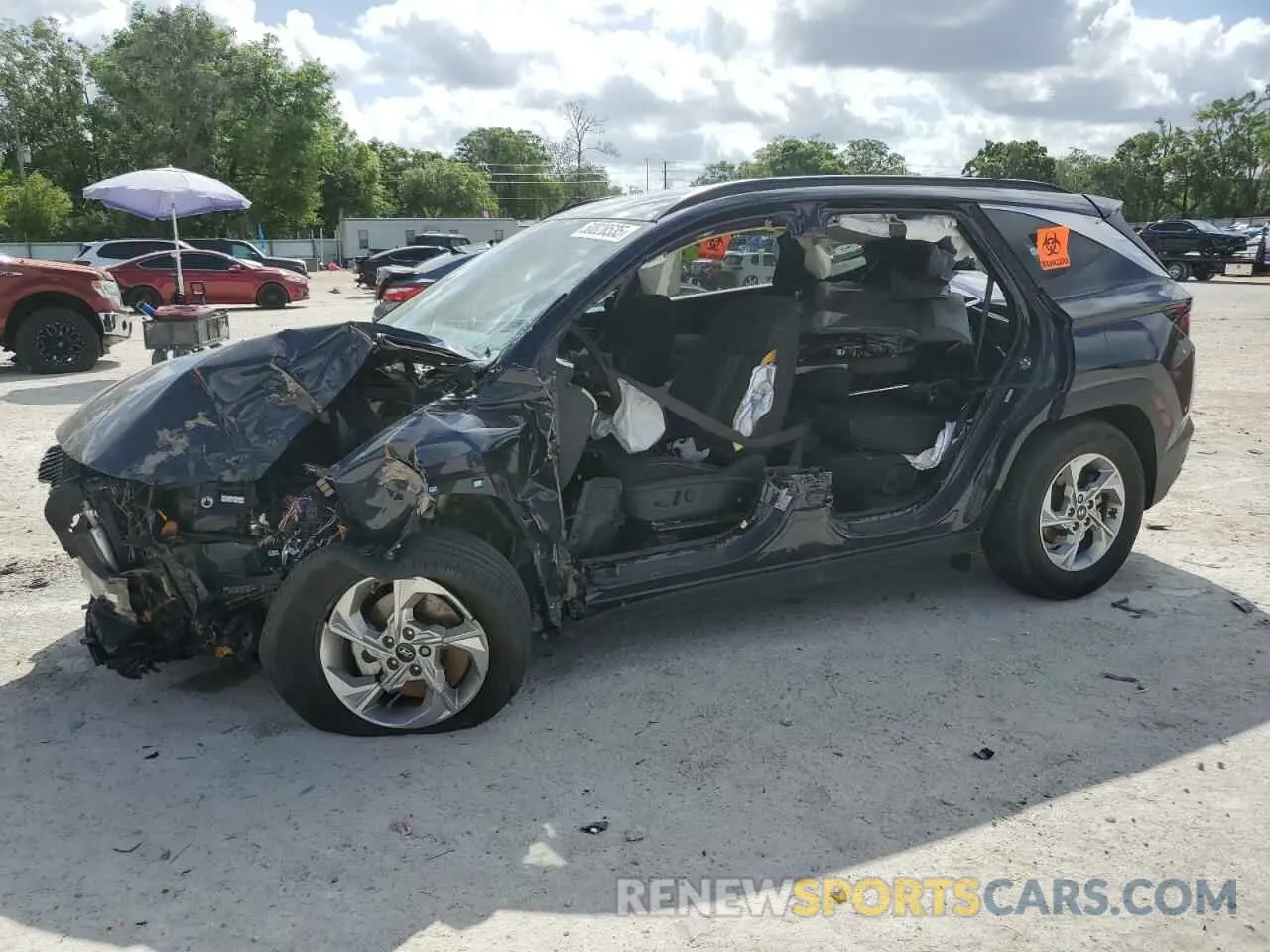 1 fotografías del automóvil dañado KM8JB3DE8RU276191 HYUNDAI TUCSON 2024