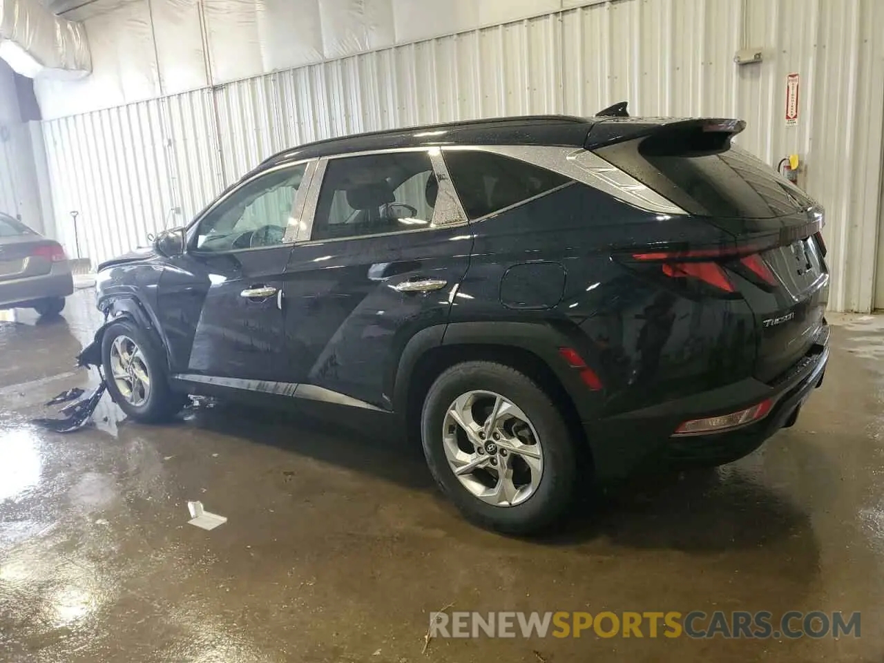 2 fotografías del automóvil dañado KM8JB3DE8RU281228 HYUNDAI TUCSON 2024