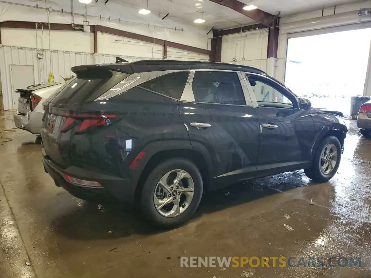 3 fotografías del automóvil dañado KM8JB3DE8RU281228 HYUNDAI TUCSON 2024