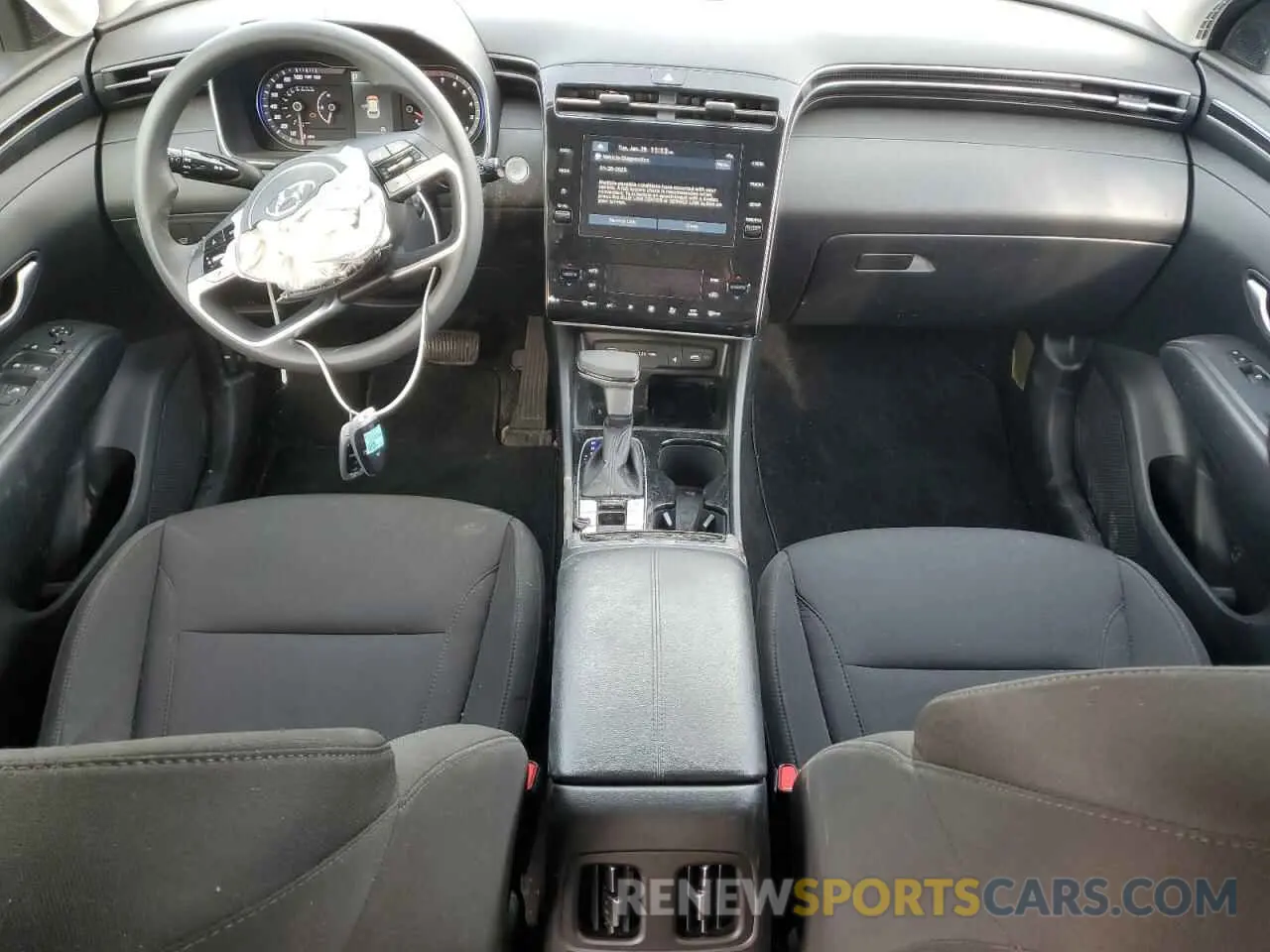 8 fotografías del automóvil dañado KM8JB3DE8RU281228 HYUNDAI TUCSON 2024