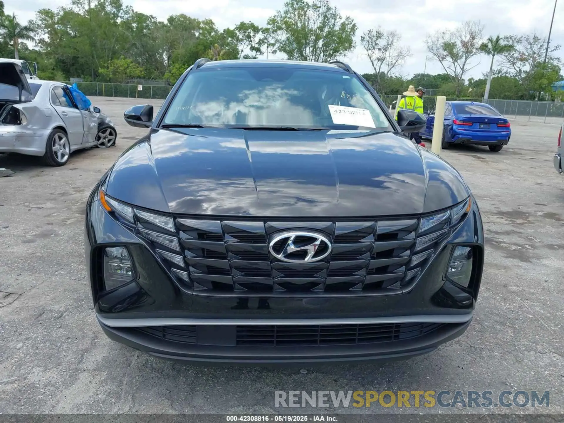 13 fotografías del automóvil dañado KM8JB3DE8RU350306 HYUNDAI TUCSON 2024