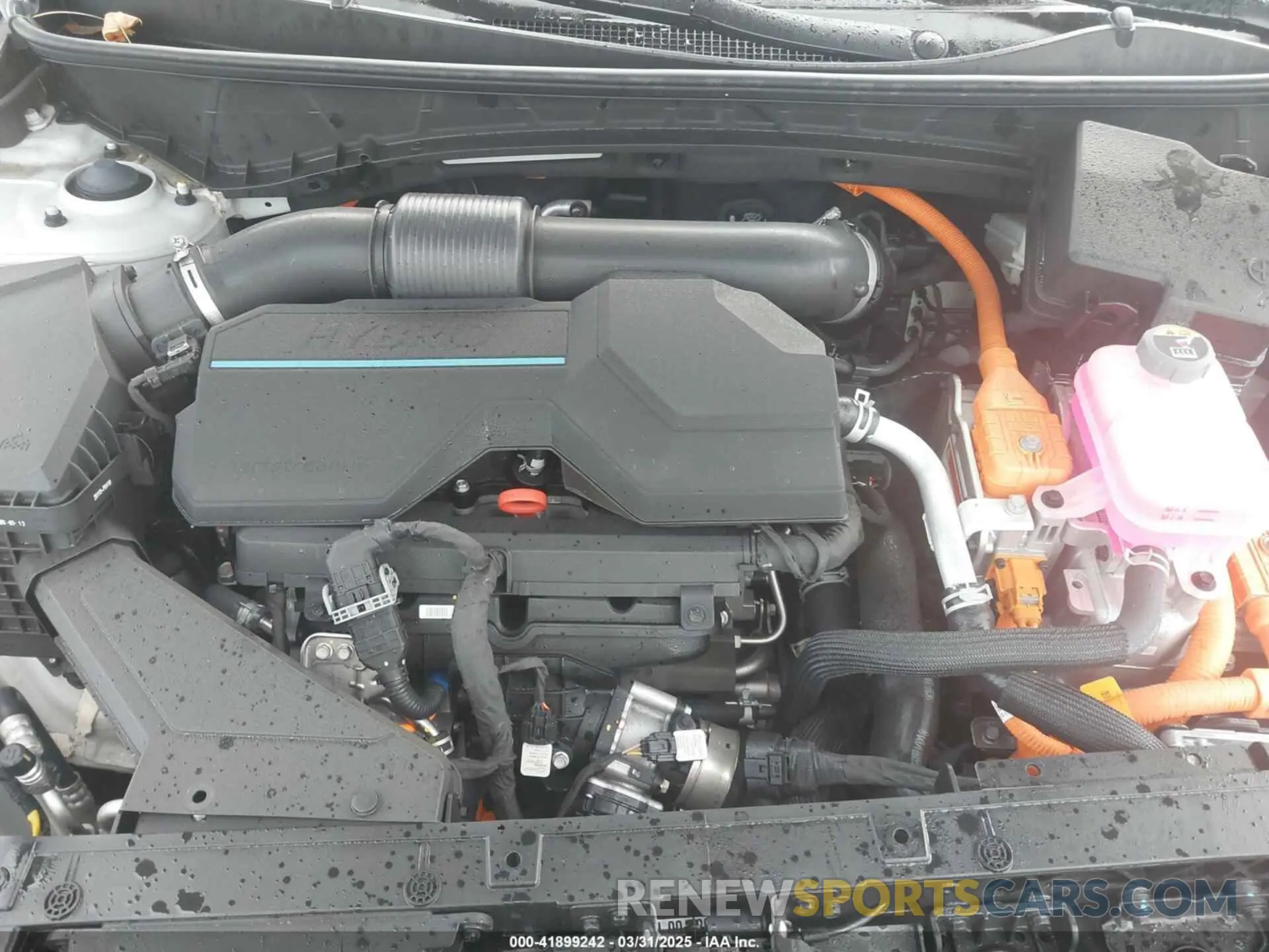 10 fotografías del automóvil dañado KM8JBCC16RU208047 HYUNDAI TUCSON 2024