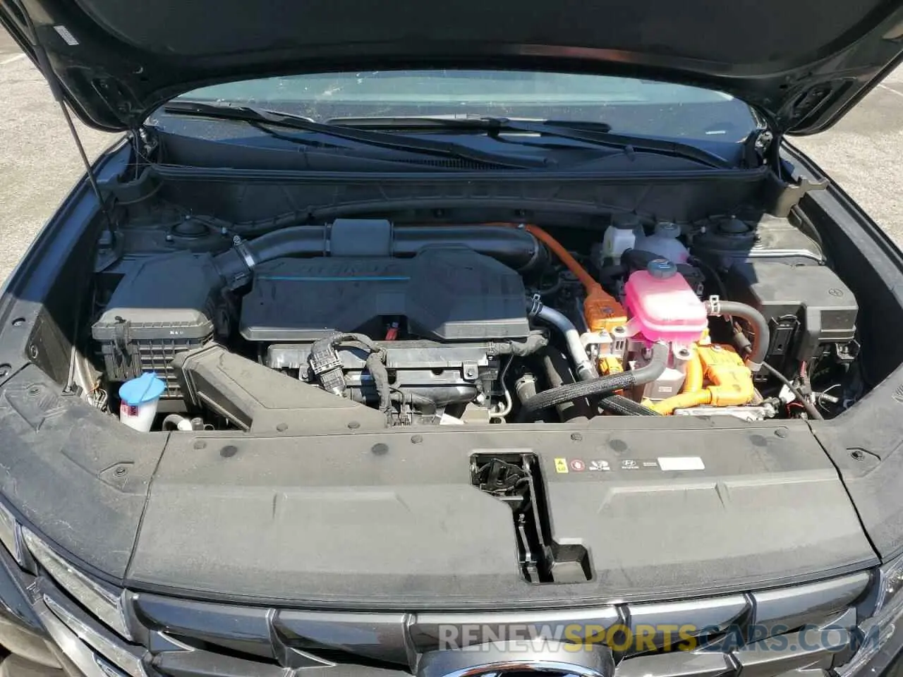 12 fotografías del automóvil dañado KM8JBCD14RU220536 HYUNDAI TUCSON 2024
