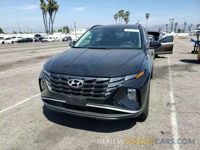14 fotografías del automóvil dañado KM8JBCD14RU220536 HYUNDAI TUCSON 2024