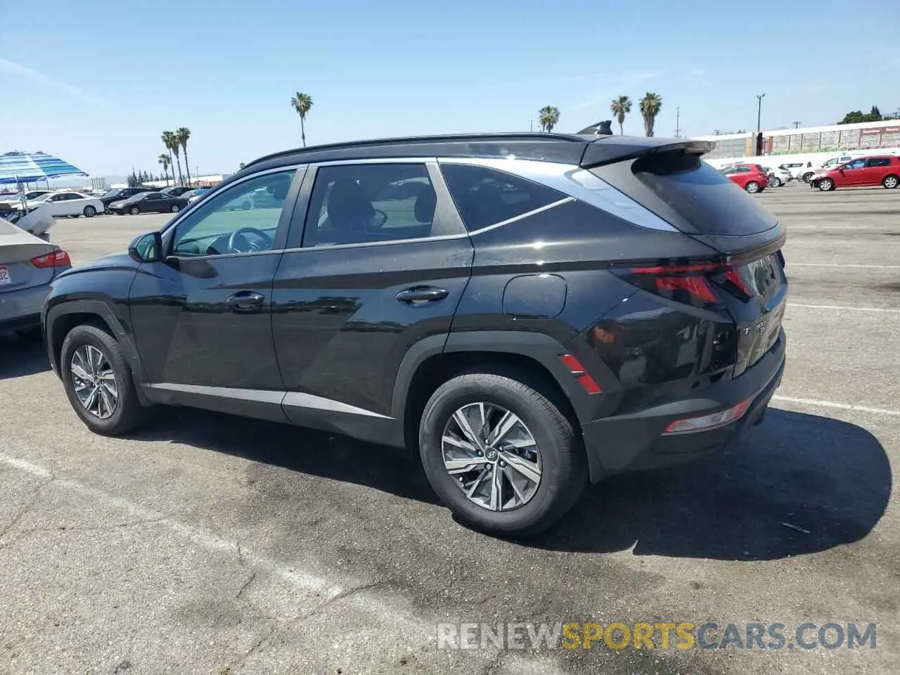 2 fotografías del automóvil dañado KM8JBCD14RU220536 HYUNDAI TUCSON 2024