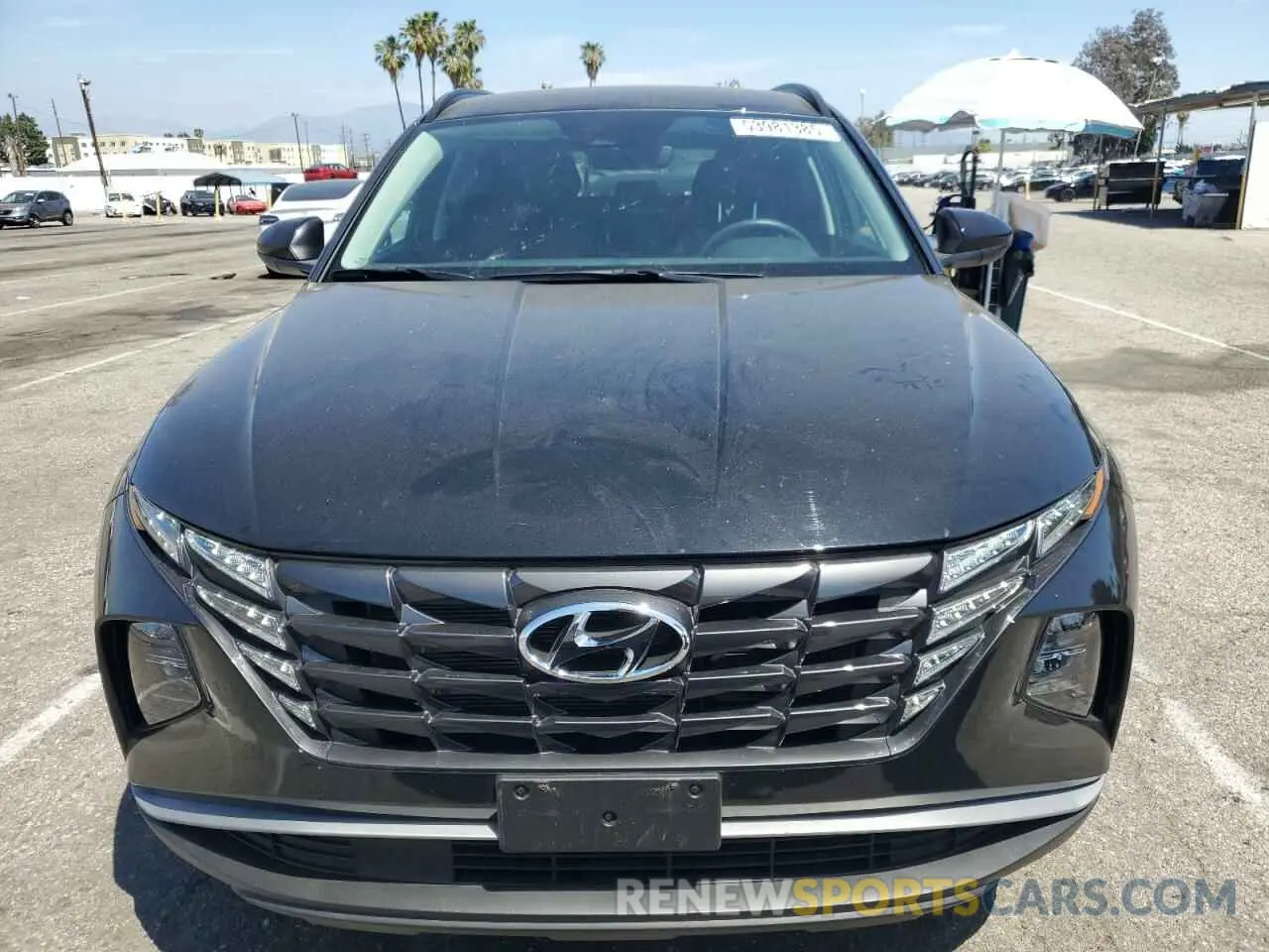5 fotografías del automóvil dañado KM8JBCD14RU220536 HYUNDAI TUCSON 2024