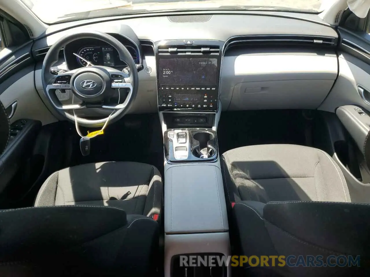 8 fotografías del automóvil dañado KM8JBCD14RU220536 HYUNDAI TUCSON 2024