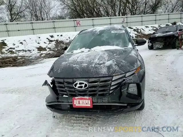 14 fotografías del automóvil dañado KM8JBCD17RU231000 HYUNDAI TUCSON 2024