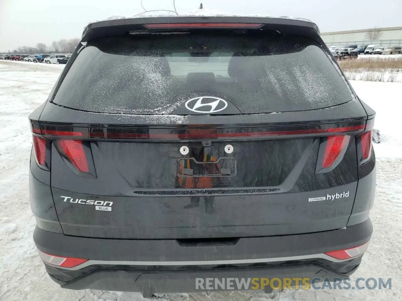 6 fotografías del automóvil dañado KM8JBCD17RU231000 HYUNDAI TUCSON 2024