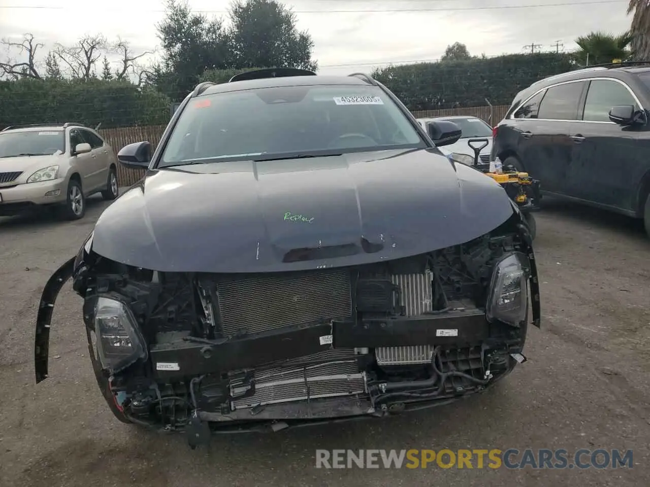5 fotografías del automóvil dañado KM8JBCD18RU145047 HYUNDAI TUCSON 2024