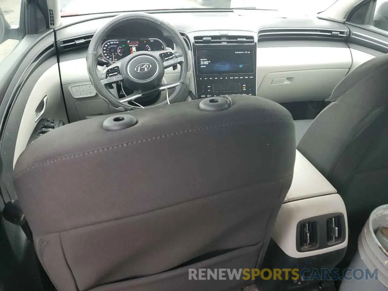 8 fotografías del automóvil dañado KM8JBCD18RU145047 HYUNDAI TUCSON 2024